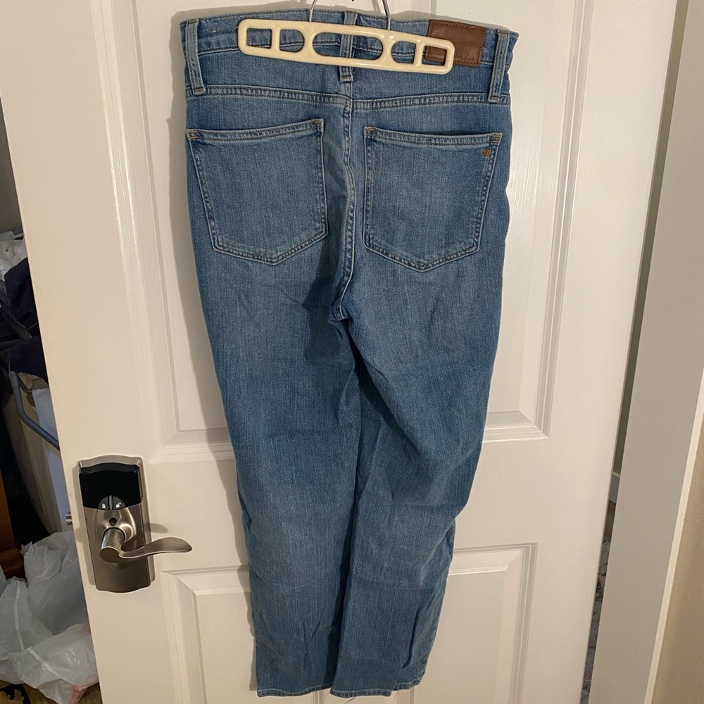 Madewell classic straight jean